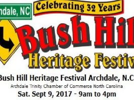 Archdale Bush Hill Festival 2017