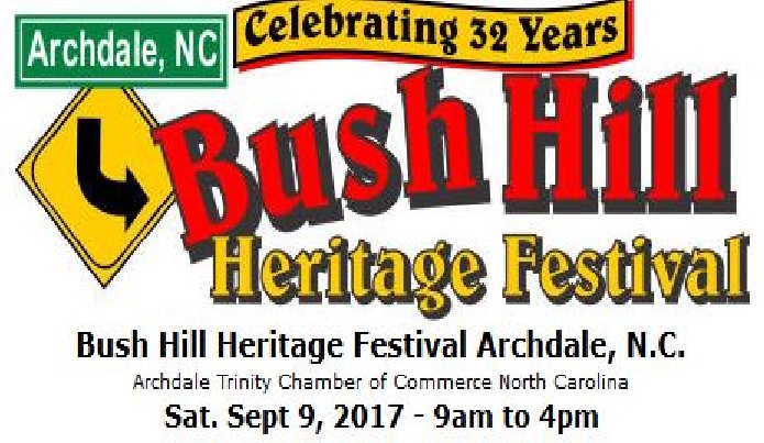 Archdale Bush Hill Festival 2017